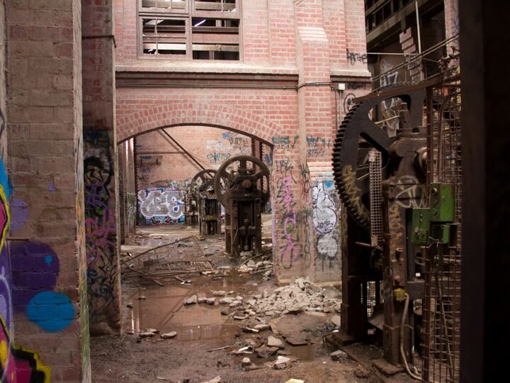 Haunted, abandoned porcelain doll factory