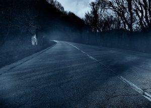 A ghostly story of the road