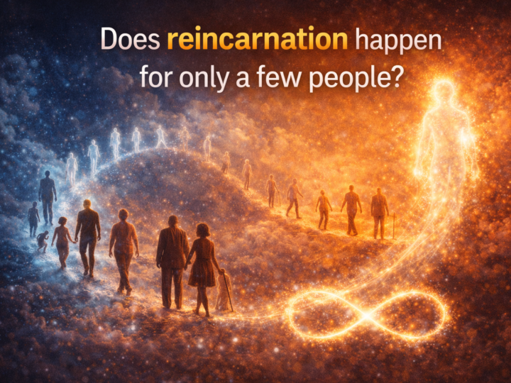 Does reincarnation happen for only a few people?