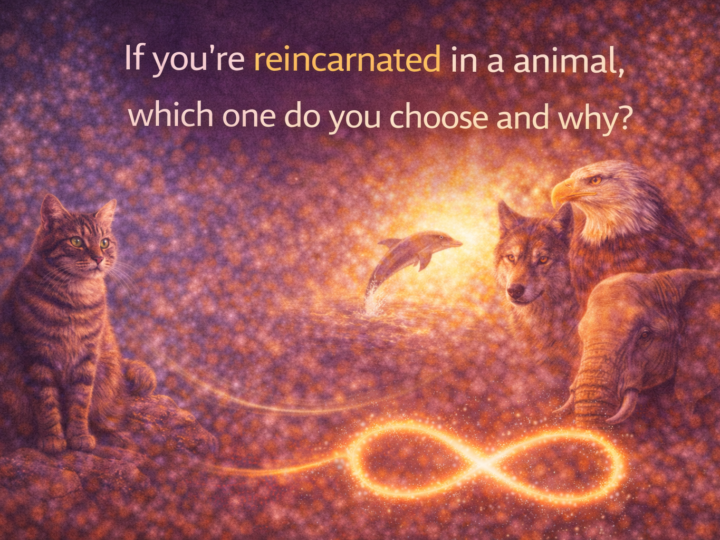 If you’re reincarnated in a animal which one do you chose and why?