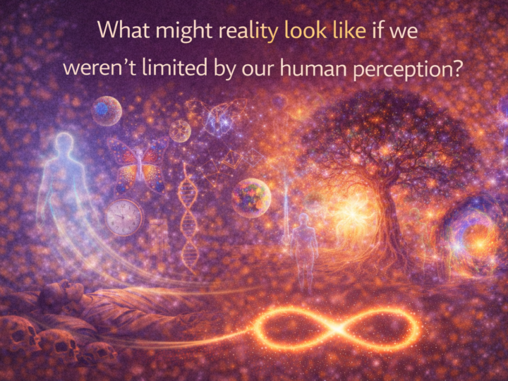 What might reality look like if we weren’t confined by our human perception?