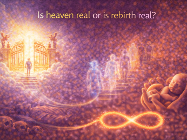 Is heaven real or is rebirth real?