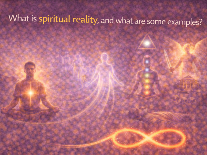 What is spiritual reality, and what are some examples?