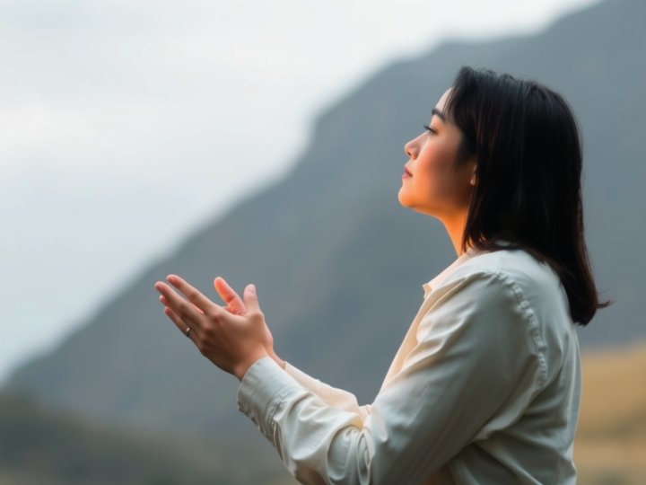 Is it possible for someone to physically see or feel a god when praying to them?